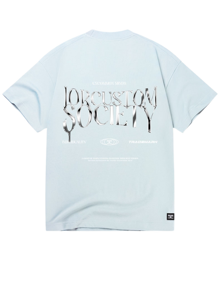 JorCustom JorCustom UncommonMinds Summer Loose Fit T - Light Blue