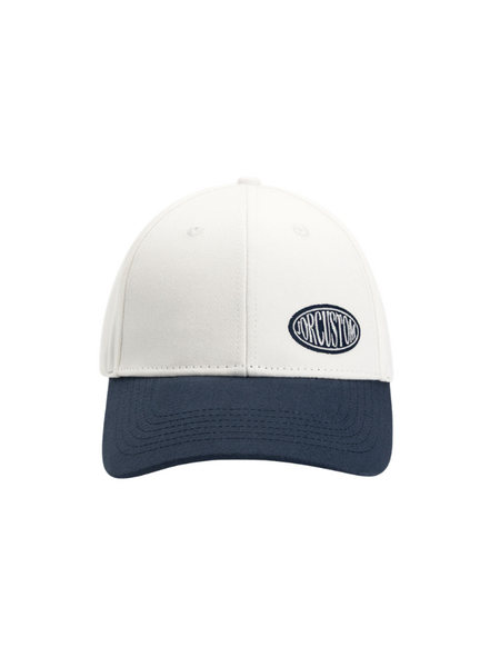 JorCustom JorCustom Stretched Mesh Cap - White-MidnightBlue