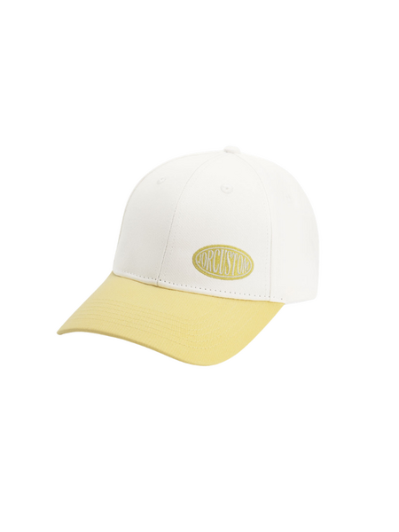 JorCustom JorCustom Stretched Mesh Cap - White/Vintage Yellow