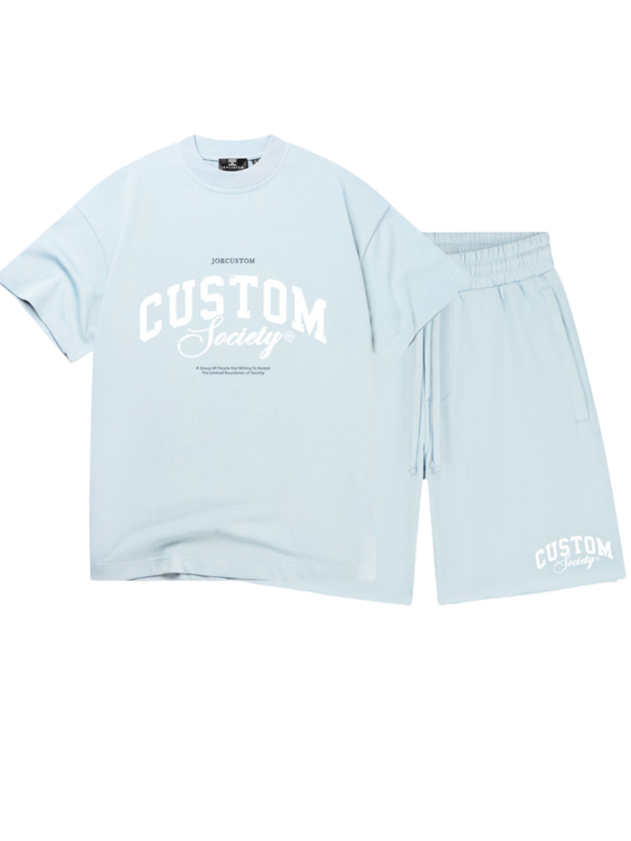 JorCustom JorCustom CustomSociety Summer Combi-Set - Light Blue