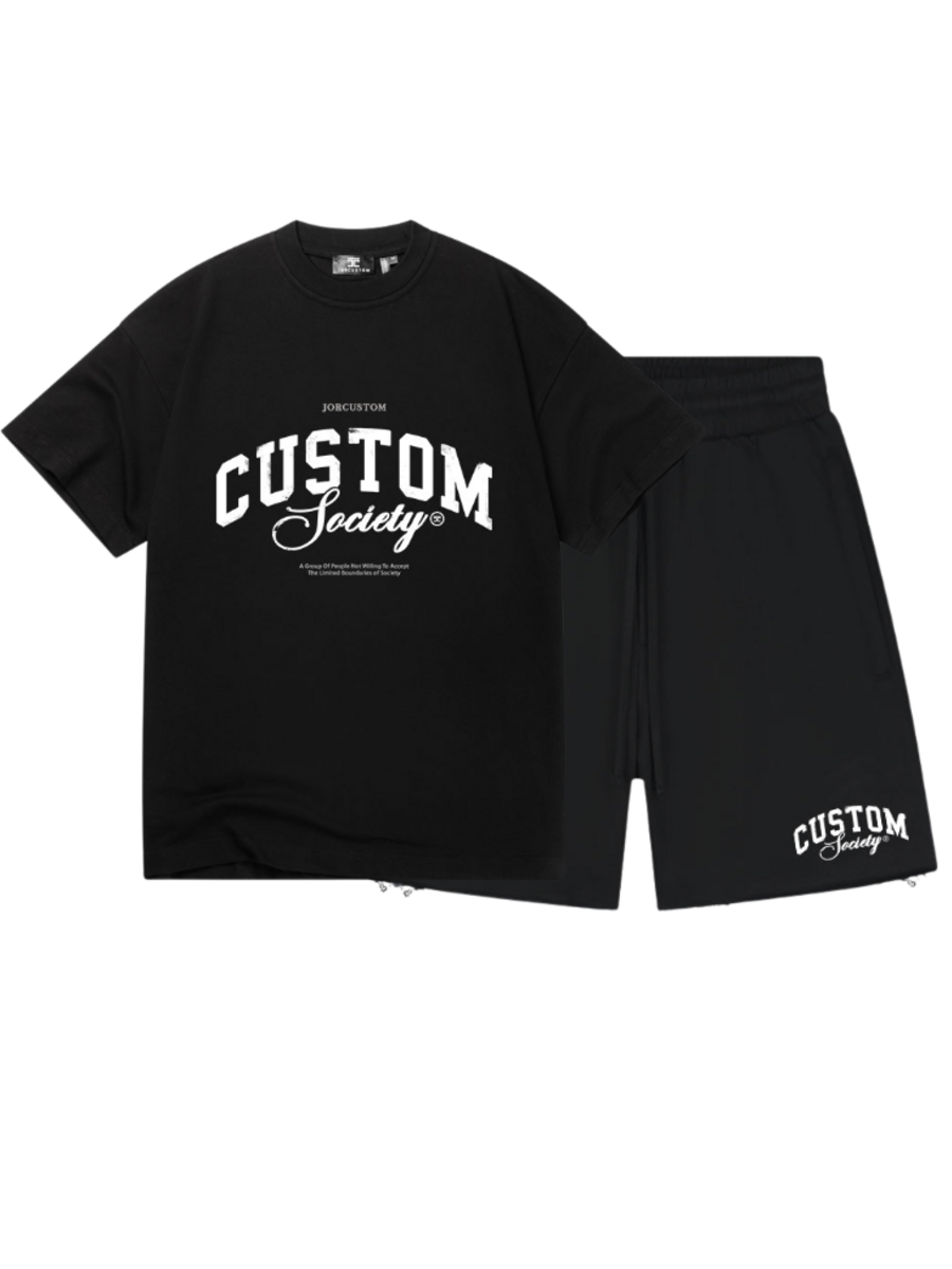 JorCustom CustomSociety Summer Set Combi-Set - Black JorCustom JorCustom CustomSociety Summer Set Combi-Set - Black