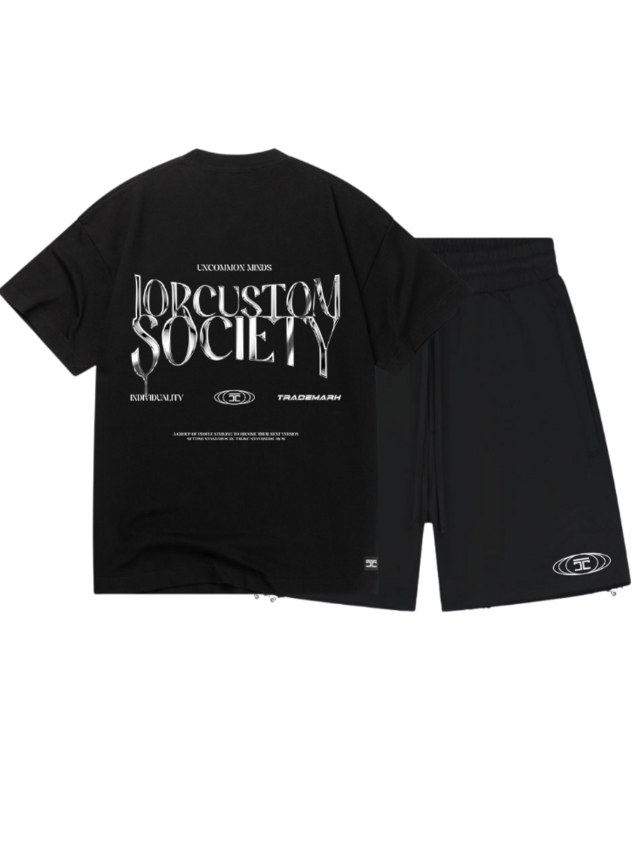 JorCustom JorCustom UncommonMinds Summer Combi-Set - Black