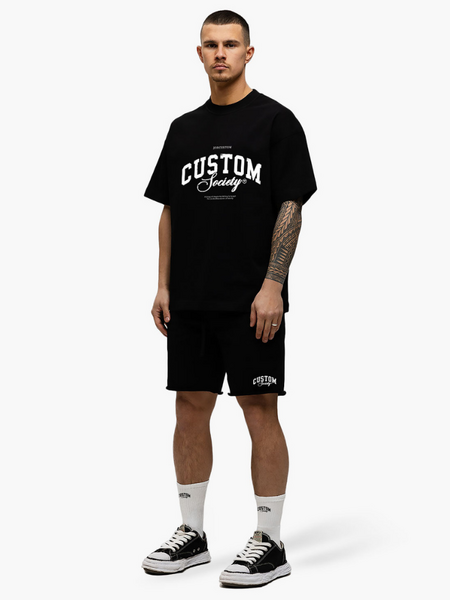 JorCustom JorCustom CustomSociety Summer Loose Fit T - Black