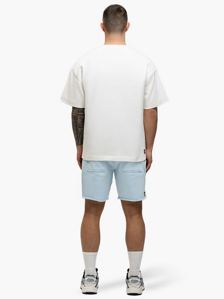 JorCustom JorCustom CustomSociety Summer Loose Fit T-Shirt - White/Light Blue