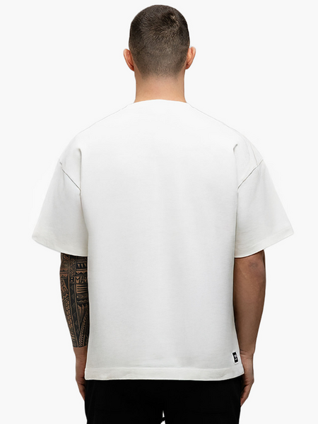 JorCustom JorCustom CustomSociety Summer Loose Fit T-Shirt - White/Black