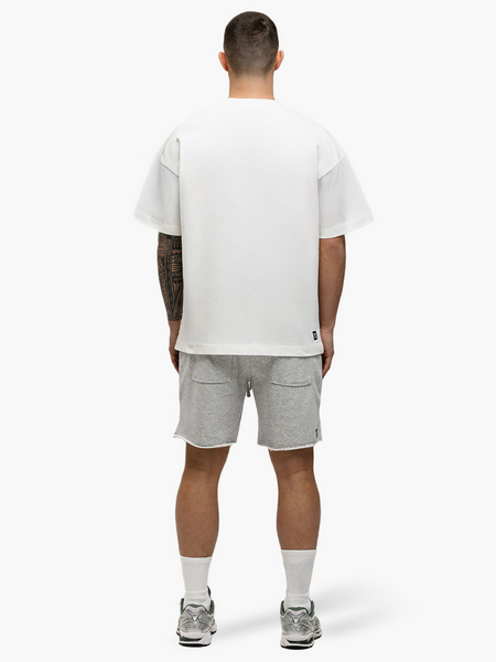 JorCustom JorCustom CustomSociety Summer Loose Fit T-Shirt - White-Grey Melange