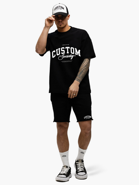 JorCustom JorCustom CustomSociety Summer Set Terry Short - Black