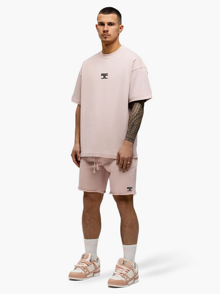 JorCustom JorCustom Artist Summer Loose Fit T-Shirt - AshPink