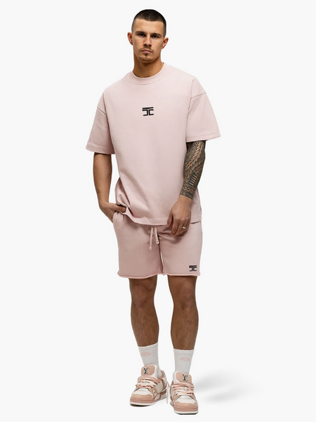 JorCustom JorCustom Artist Summer Loose Fit T-Shirt - AshPink