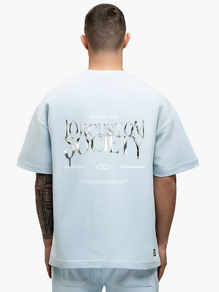 JorCustom JorCustom UncommonMinds Summer Loose Fit T - Light Blue