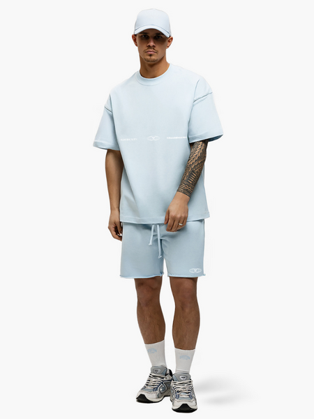 JorCustom JorCustom UncommonMinds Summer Loose Fit T - Light Blue