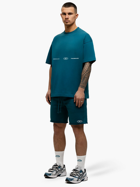 JorCustom JorCustom UncommonMinds Summer Set Terry Short - Teal