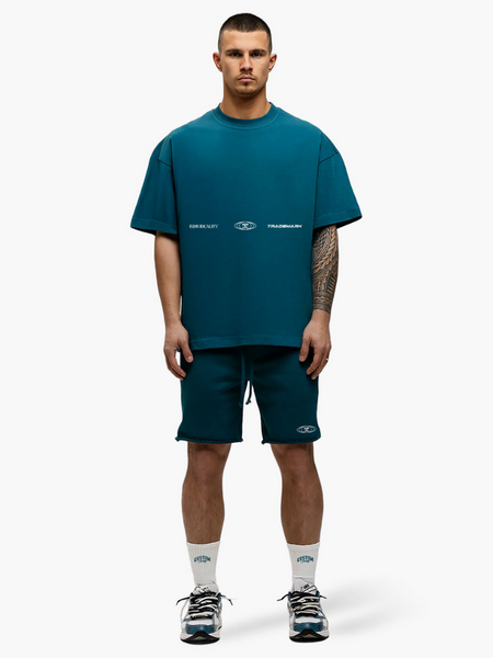 JorCustom UncommonMinds Summer Terry Short - Teal JorCustom JorCustom UncommonMinds Summer Terry Short - Teal