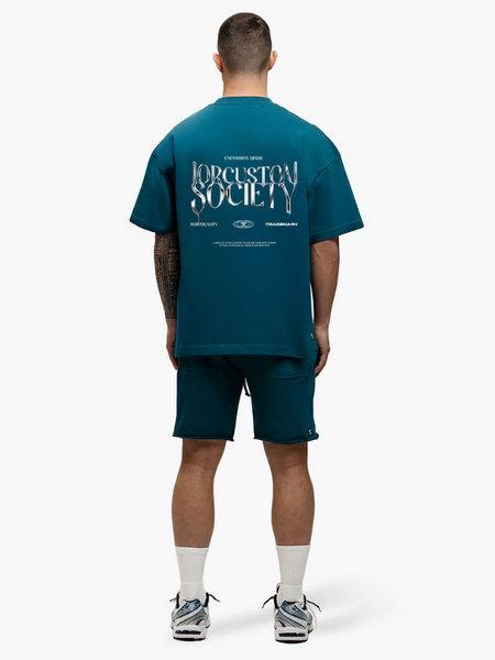 JorCustom UncommonMinds Summer Terry Short - Teal JorCustom JorCustom UncommonMinds Summer Terry Short - Teal