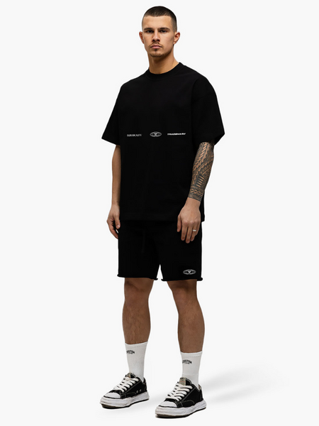 JorCustom JorCustom UncommonMinds Summer Loose Fit T - Black
