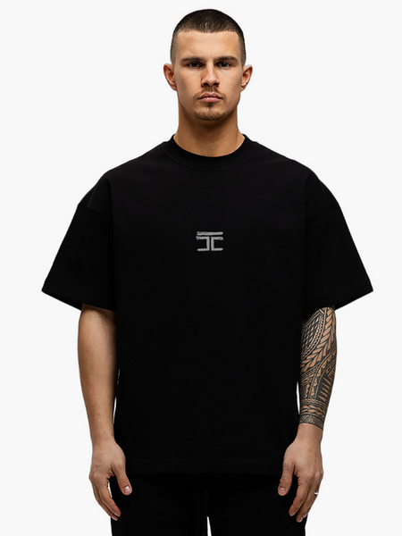 JorCustom Artist Summer Loose Fit T-Shirt - Black JorCustom JorCustom Artist Summer Loose Fit T-Shirt - Black