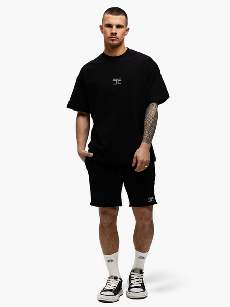 JorCustom Artist Summer Loose Fit T-Shirt - Black JorCustom JorCustom Artist Summer Loose Fit T-Shirt - Black