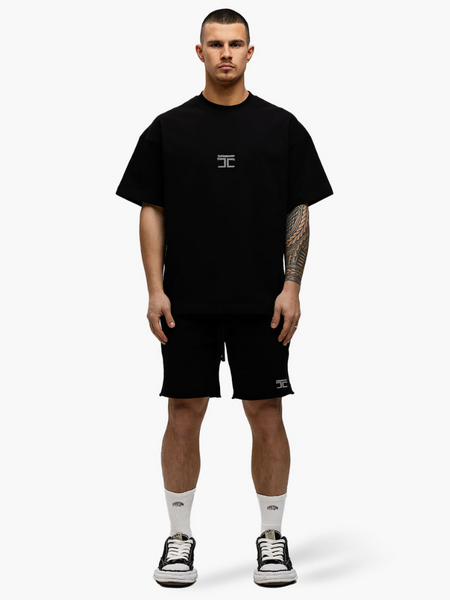 JorCustom Artist Summer Loose Fit T-Shirt - Black JorCustom JorCustom Artist Summer Loose Fit T-Shirt - Black