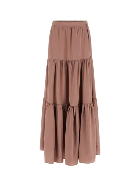 Guess Rossana Maxi Skirt - Cognac Glass