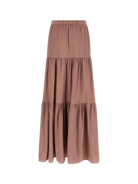 Guess Guess Rossana Maxi Skirt - Cognac Glass