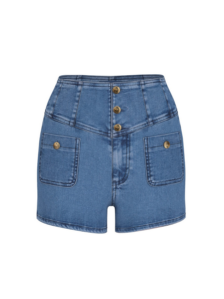 Guess Janna Denim Short - Akron
