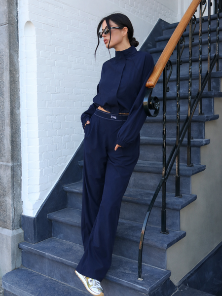 Unique The Label Unique The Label Gigi Jacket - Deep Dark Navy