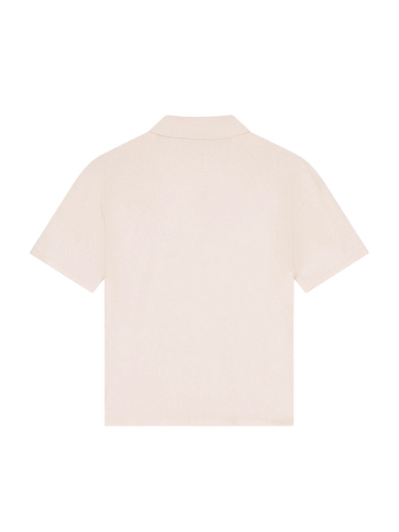 Malelions Malelions Women Emblem Bouclé Shirt - Soft Pink