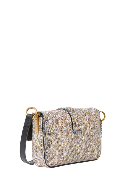 Pinko Pinko Love One Slouchy Baby Monogram - Oro/Antique Gold