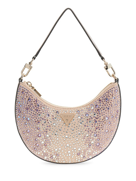 Guess Tasmin Mini Shoulder Bag- Light Rose