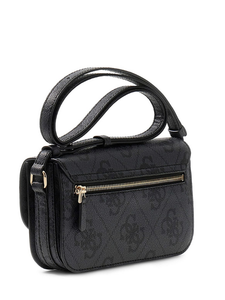 Guess Guess Janie Logo CNVRTBL Xbody Flap - Coal Logo