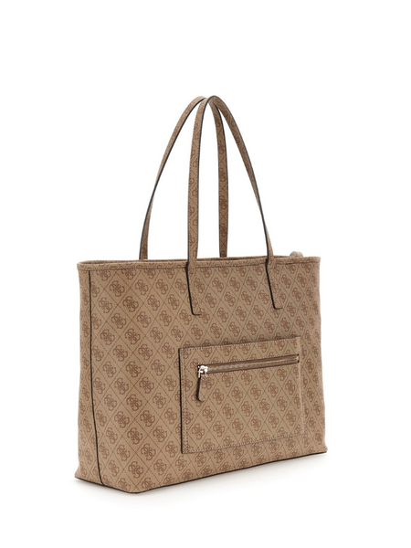 Guess Guess Power Play II Large Tech Tote - Latte Logo