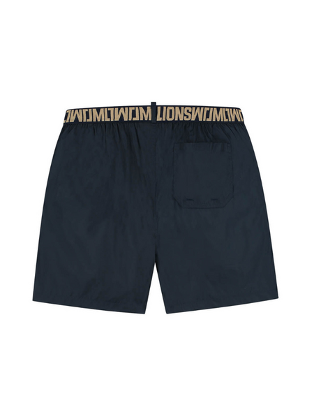 Malelions Malelions Venetian Swim Shorts - Navy