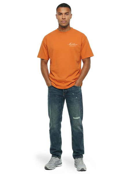 Malelions Malelions Gentleman Society T-Shirt - Orange