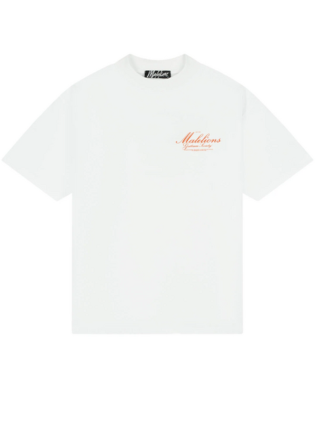 Malelions Malelions Gentleman Society T-Shirt - White