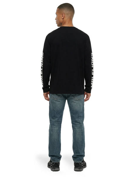 Malelions Malelions Motocross Longsleeve T - Black
