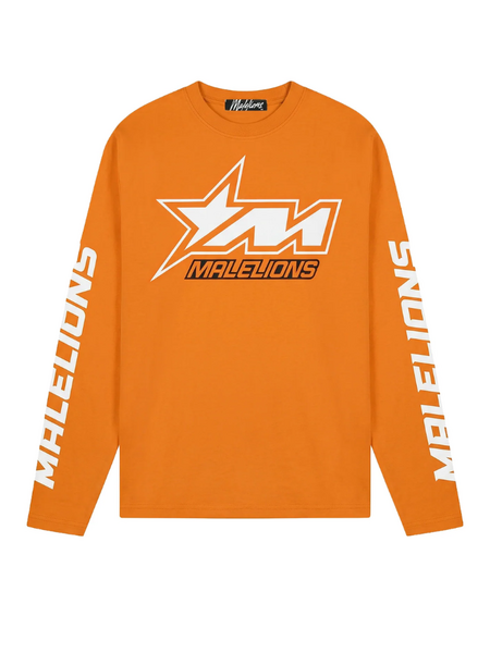 Malelions Malelions Motocross Longsleeve T - Orange