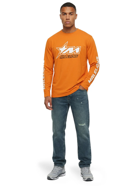 Malelions Malelions Motocross Longsleeve T - Orange