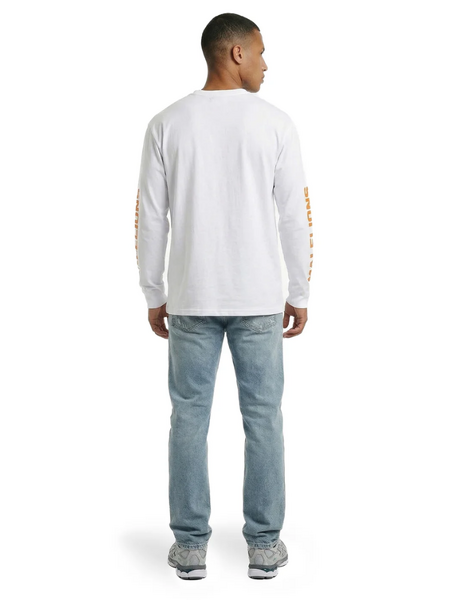 Malelions Malelions Motocross Longsleeve T - White