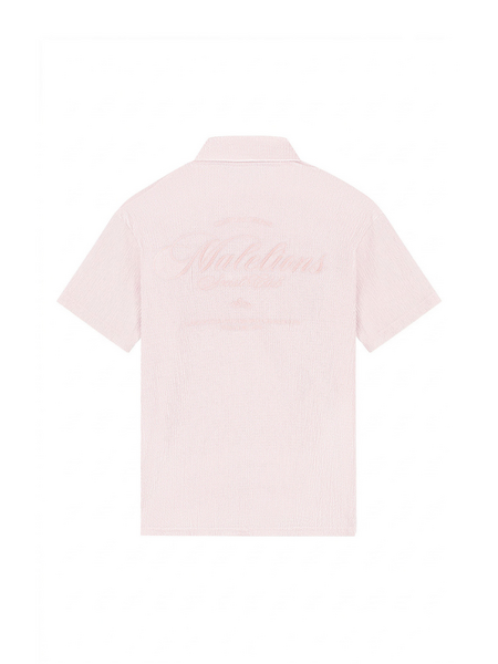 Malelions Malelions Women Seersucker Shirt - Soft Pink