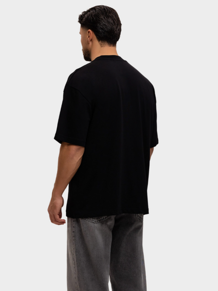 Label Garment Label Garment Heavyweight Boxy Tee - Black