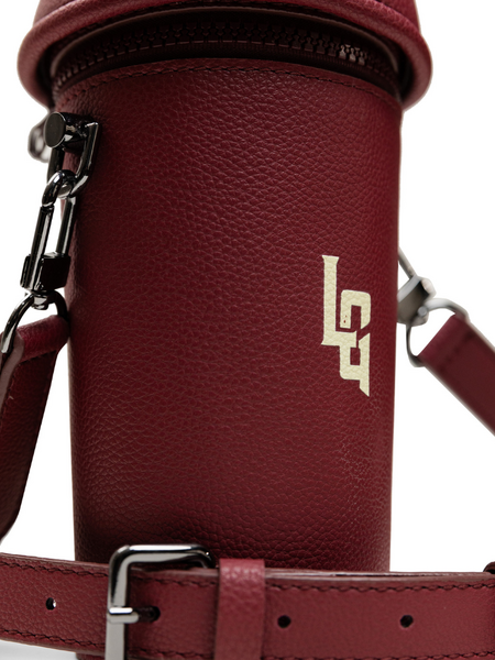 Label Garment Label Garment Coffee Cup Bag - Burgundy