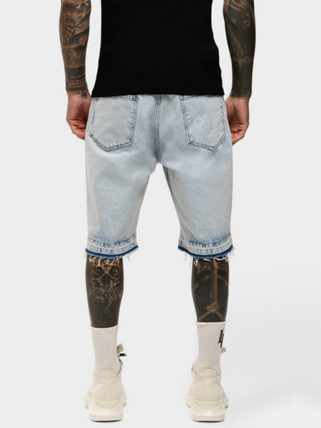 Label Garment Label Garment Oversized Denim Shorts - Vintage Blue