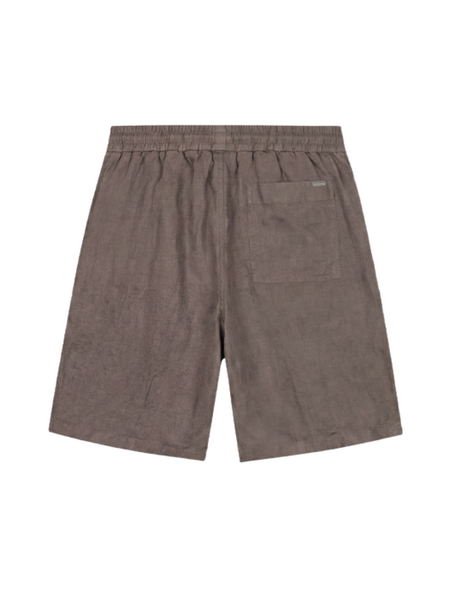 Croyez Croyez Crinkle Patch Shorts - Washed Brown