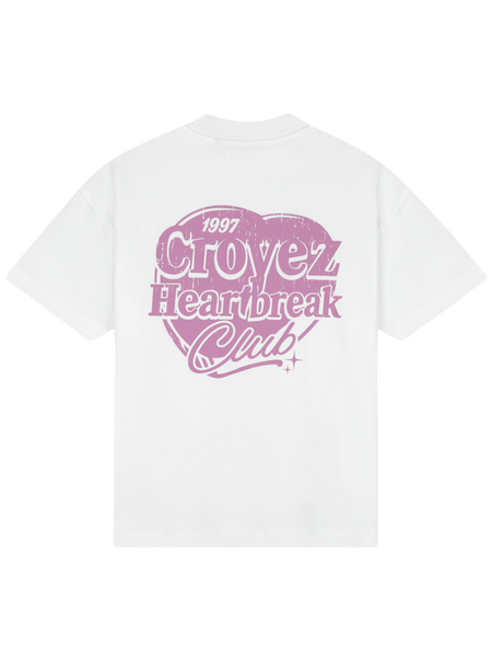 Croyez Croyez Heartbreak Club T-Shirt - White