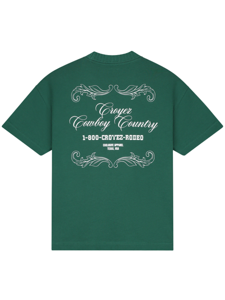 Croyez Country T-Shirt - Forest Green