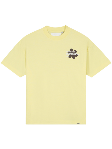 Croyez Croyez Silhouette T-Shirt - Butter Yellow