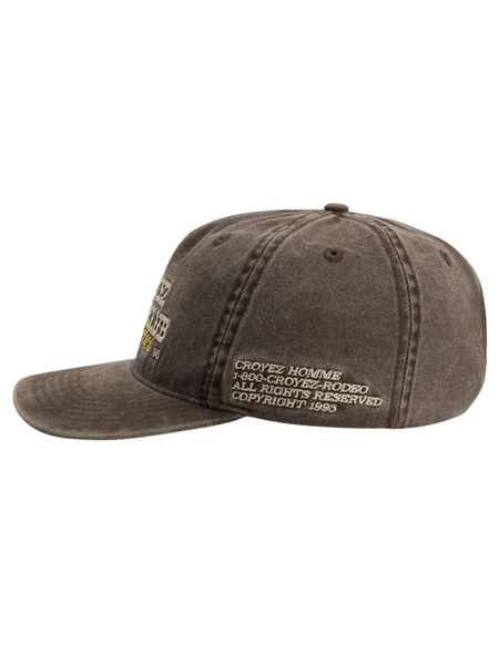 Croyez Croyez Rodeo Cap - Washed Brown