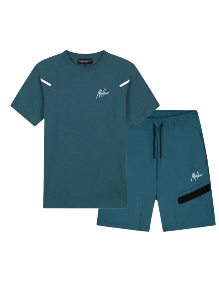 Malelions Malelions Sport Counter Combi-Set - Cyan