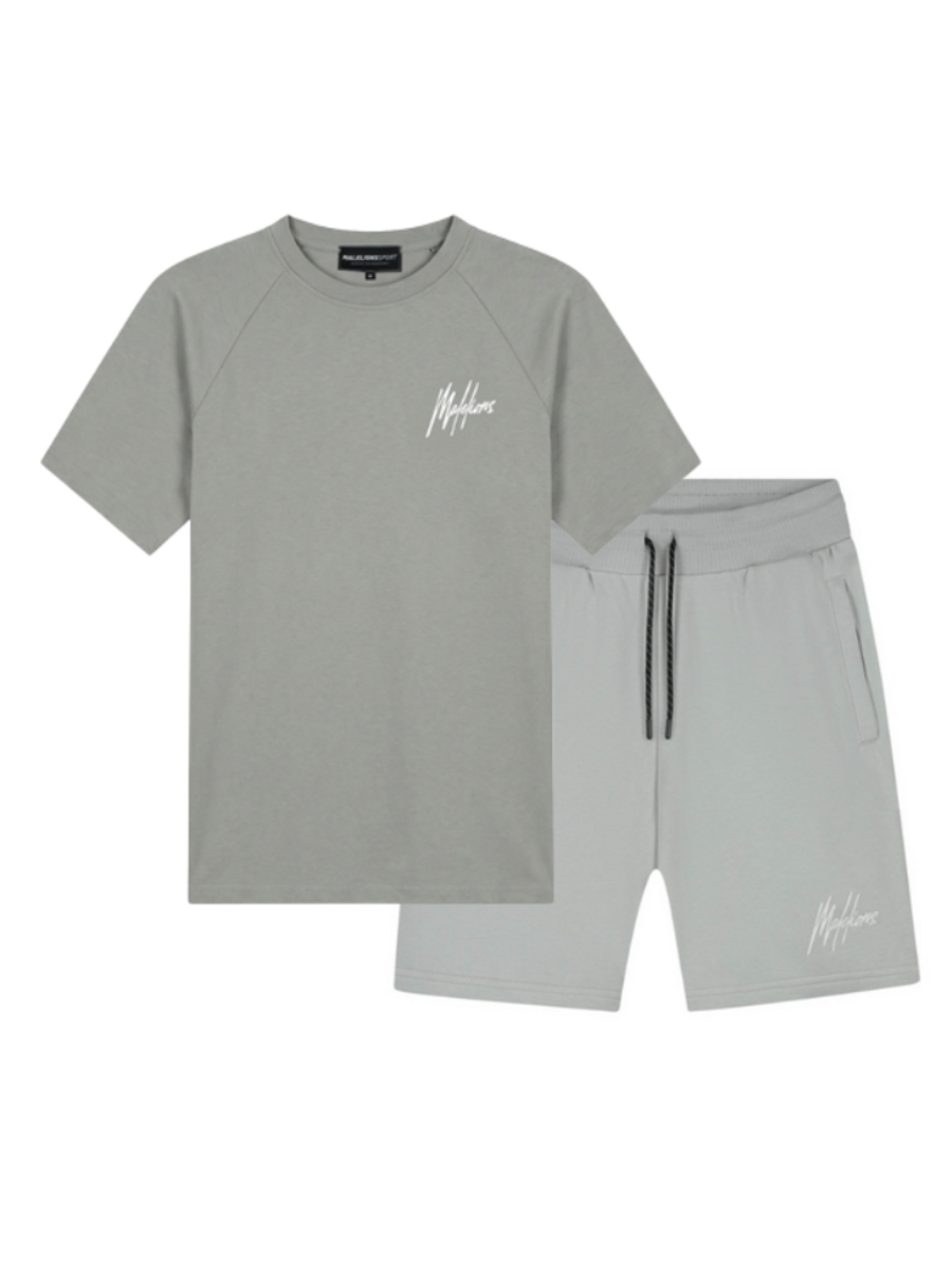Malelions Malelions Sport Logo Combi-Set - Ocean Grey