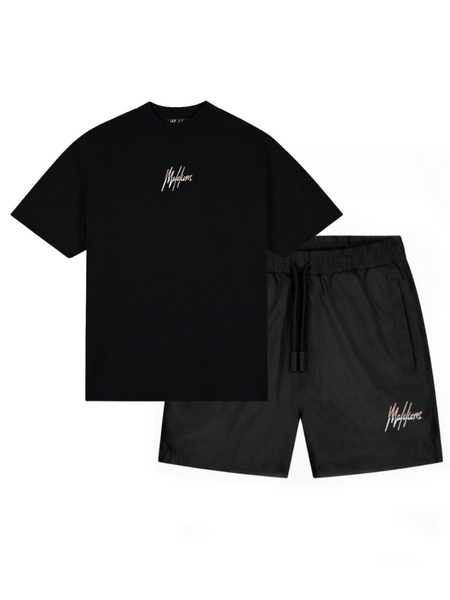 Malelions Split Swim Combi-Set - Black
